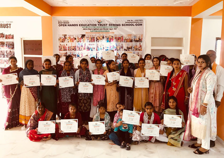Launch of the Second Cohort – Sewing Training Program
