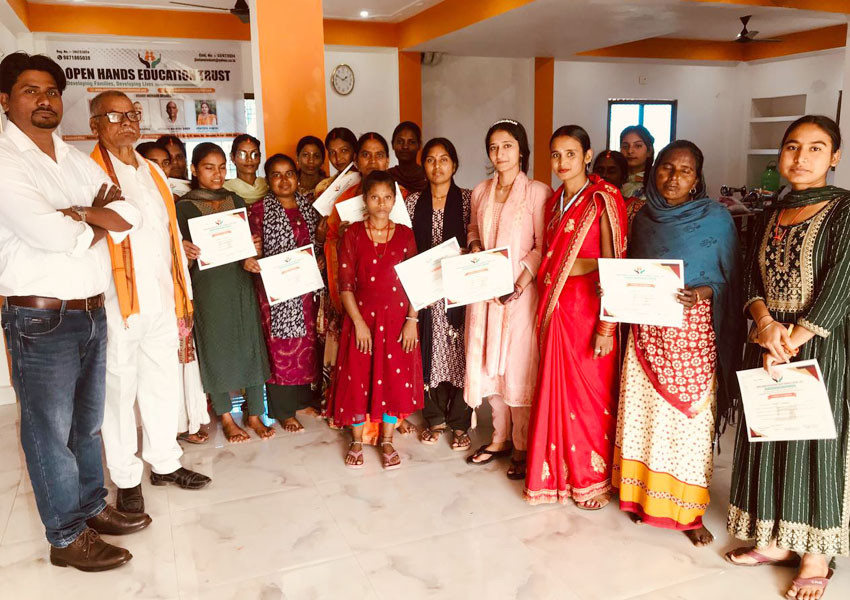 Launch of the Second Cohort – Sewing Training Program